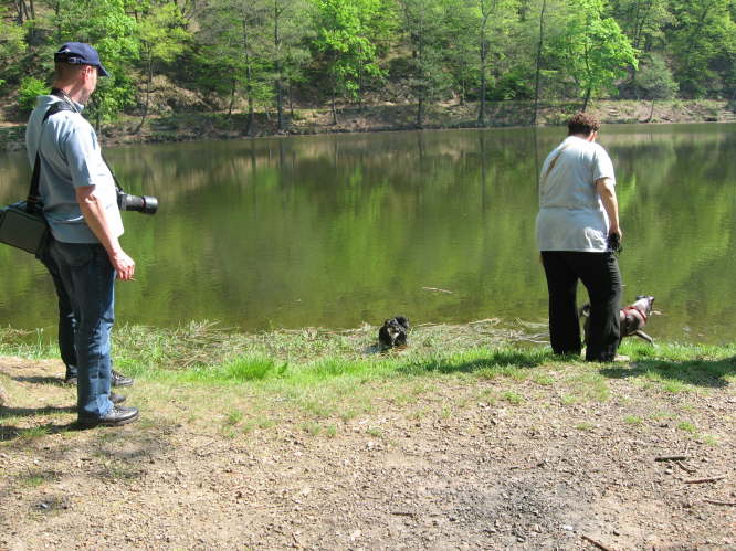 Und Herrchen staunt.