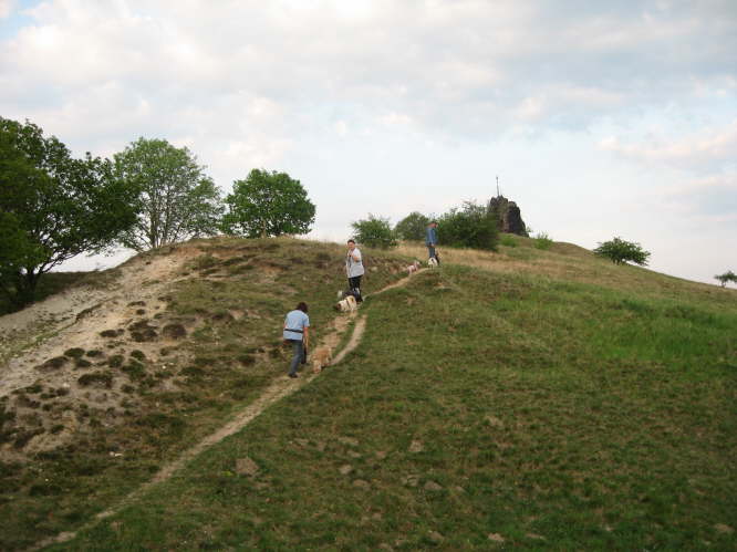 ... und noch steiler ...