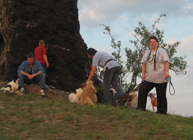 Aussicht genie�en.