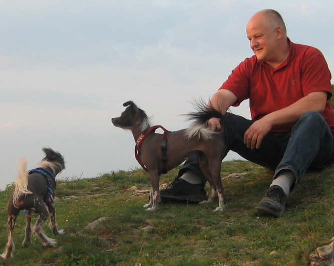 Ralf mit Lilli und Jin Ji